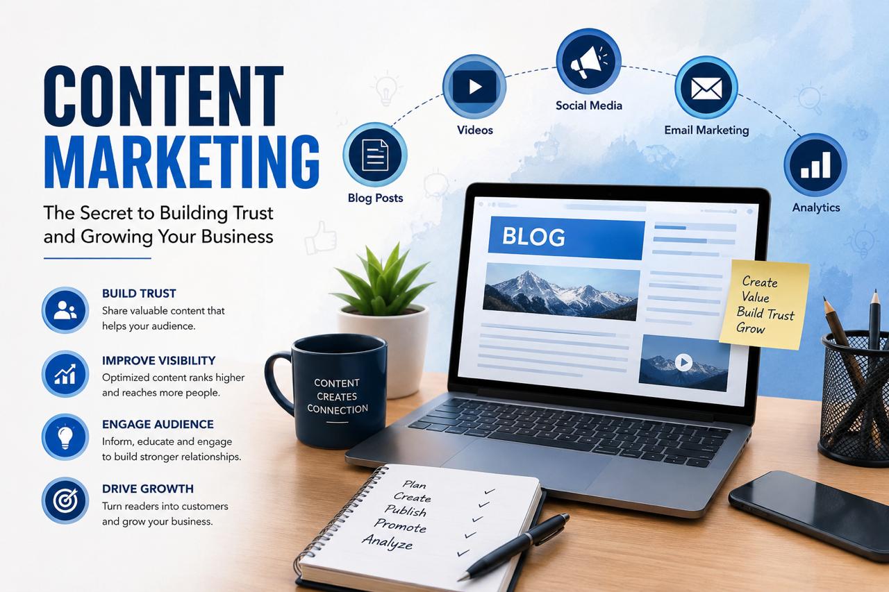 Content Marketing: The Secret to Building Trust and Growing Your Business